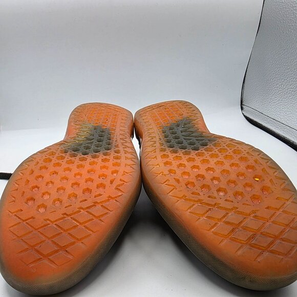Vans Ave Pro Mens Size 6 Black Orange Athletic Shoes Skateboarding Casual Walk - Picture 11 of 14